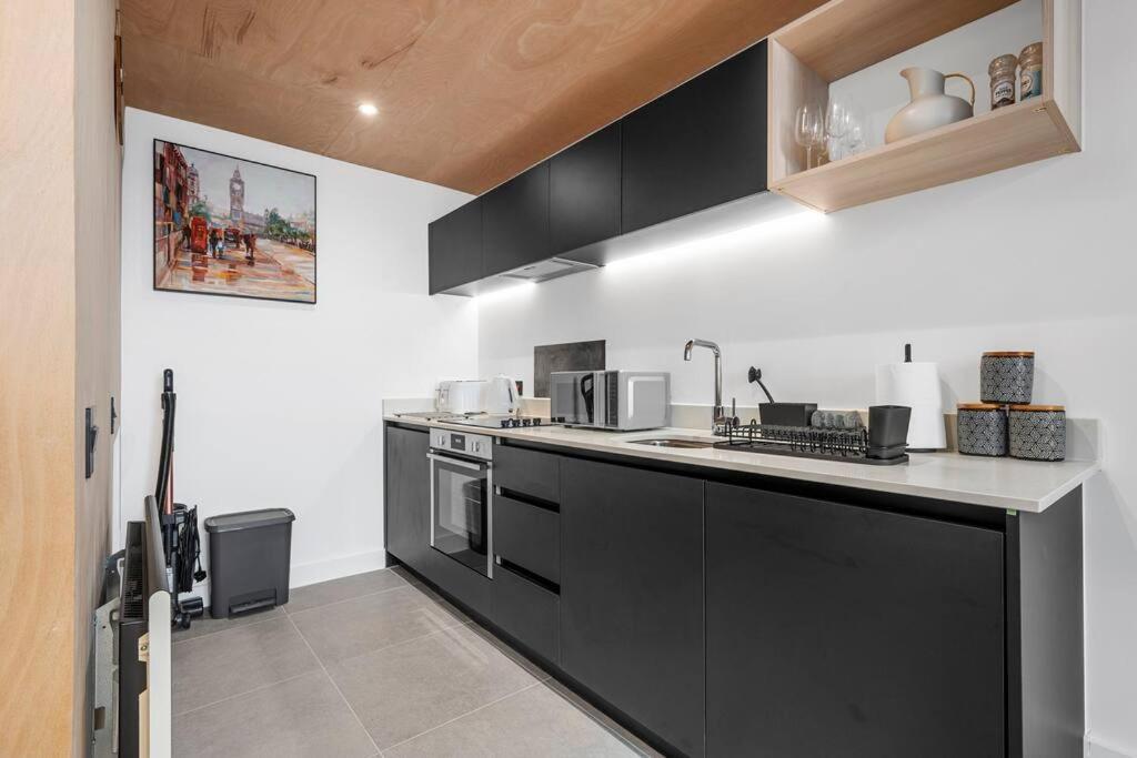 Luxury Stylish Apartment Central Manchester Bagian luar foto